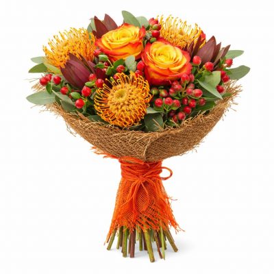 Букет «Цветочное пламя»
