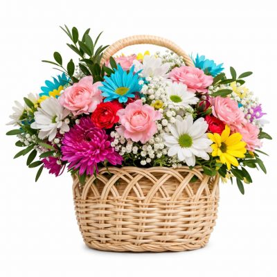 Корзина с цветами «Чарующая мелодия»
