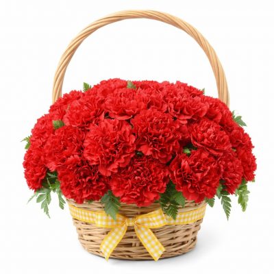 Корзина с цветами «Драгоценная фантазия»