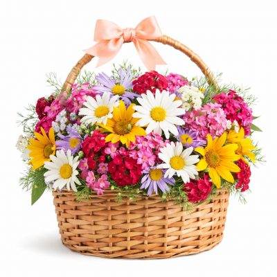 Корзина с цветами «Вечерняя симфония»