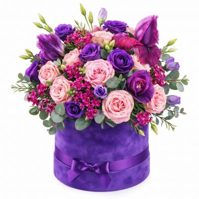 Цветы в коробке «Край небес»