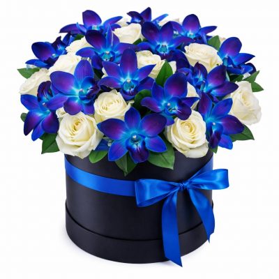 Цветы в коробке «Летний релакс»