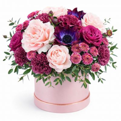 Цветы в коробке «Любовь к натуре»