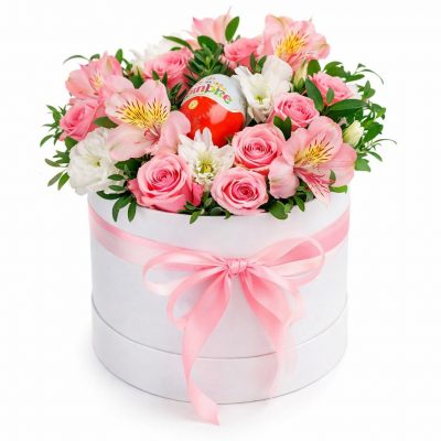 Цветы в коробке «Примавера»