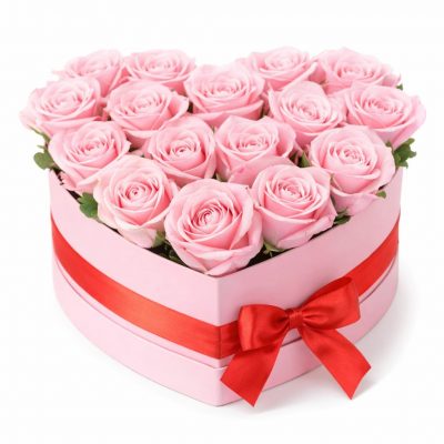 Цветы в коробке «Цветочное великолепие»