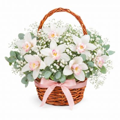 Цветы в корзинке «Искусство любви»