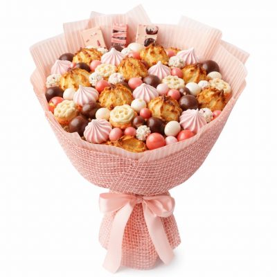 Зефирный букет «Пурпурные суфле»